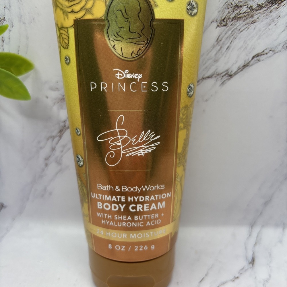 Bath & Body Works Belle DISNEY PRINCESS Ultimate Hydration Body Cream 8oz - Picture 3 of 4